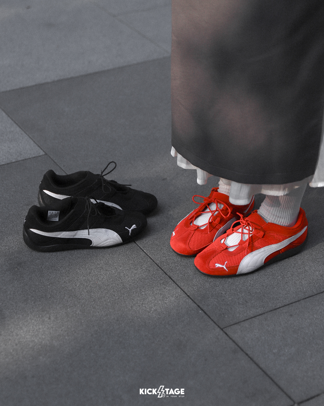 女鞋 PUMA Speedcat Go 紅色 黑色 麂皮 復古 休閒 賽車鞋 瑪莉珍鞋 芭蕾舞鞋【403589】