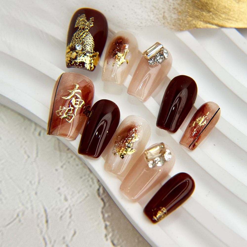 【花團國際美甲】大甲媽祖 璀璨鴻福