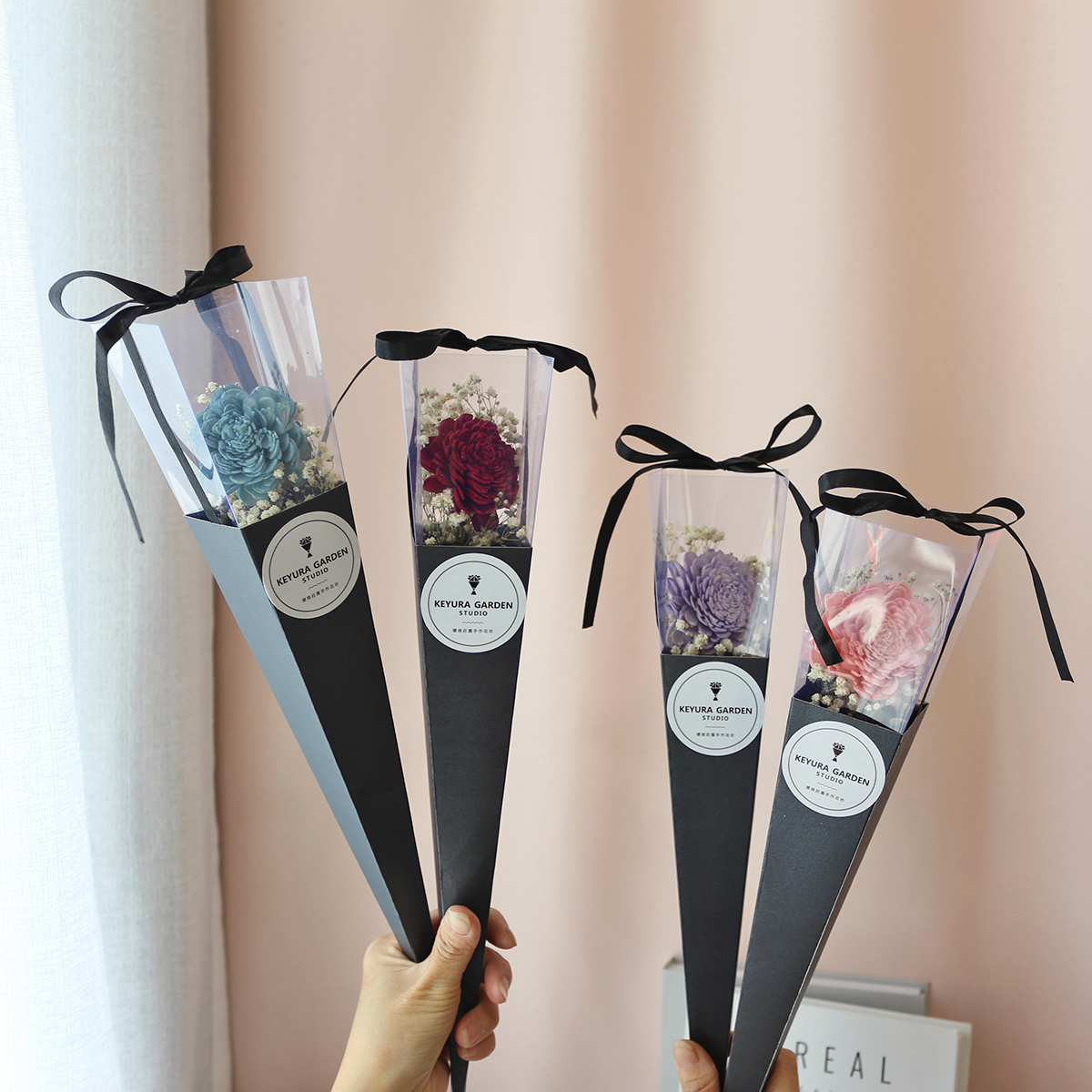 G07｜單支索拉玫瑰花束