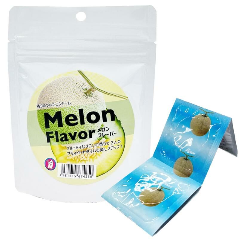 中西 蜜瓜味 6 片裝 乳膠安全套