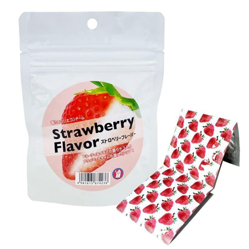 中西 士多啤梨味 6 片裝 乳膠安全套