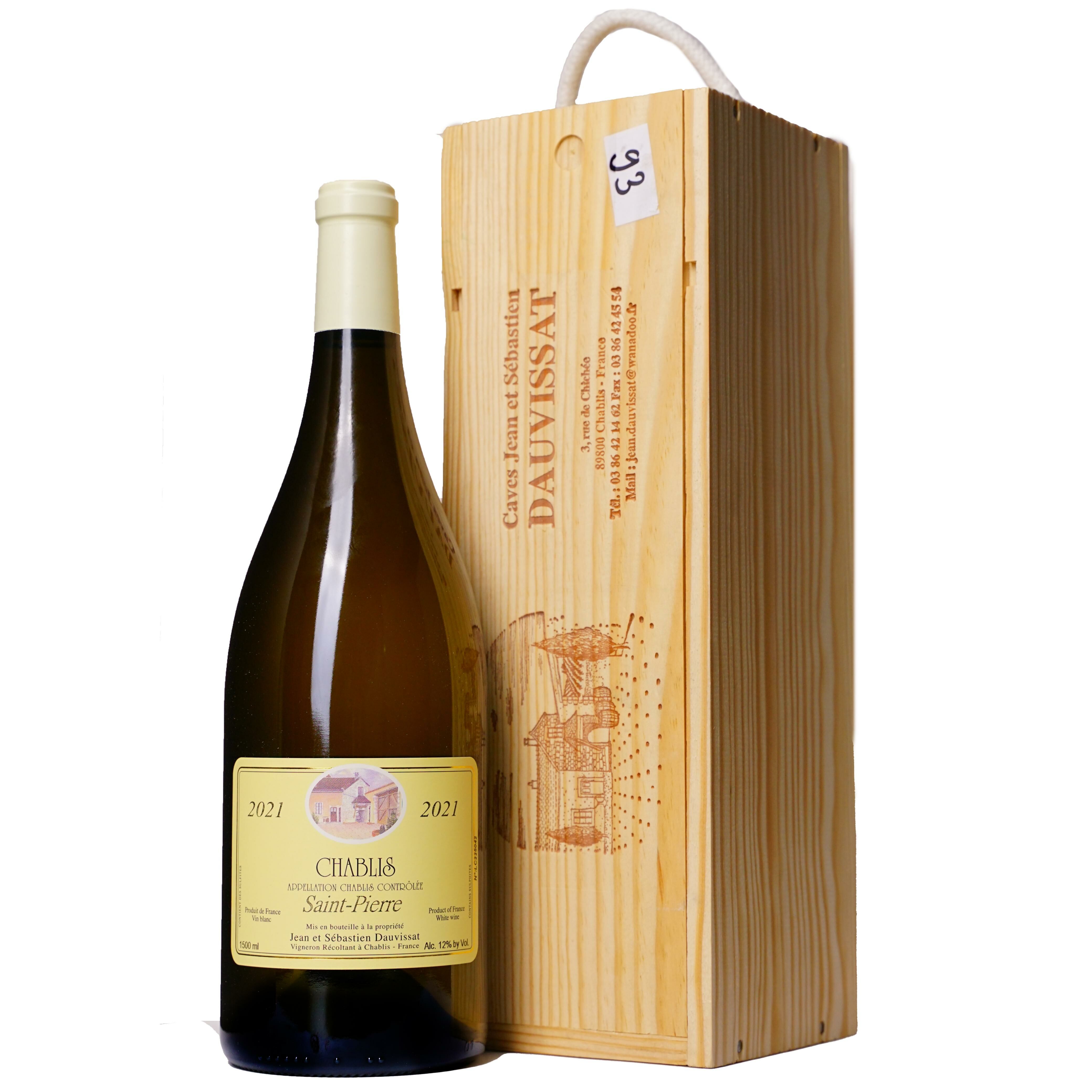 Jean Sebastien Dauvissat  Chablis Saint-Pierre 2021 (1500ml)