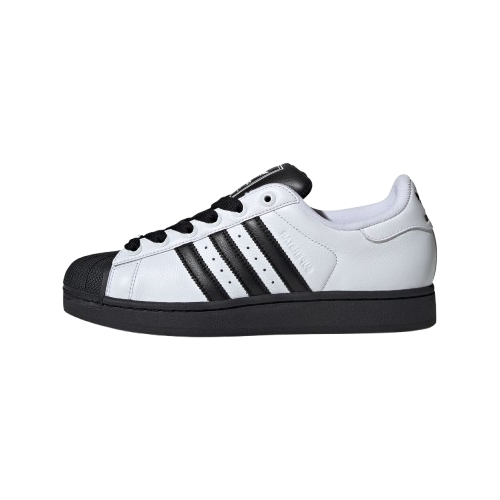 ADIDAS SUPERSTAR II 2 白黑 貝殼頭 寬鞋帶 荔枝皮 男鞋 JI0124 II