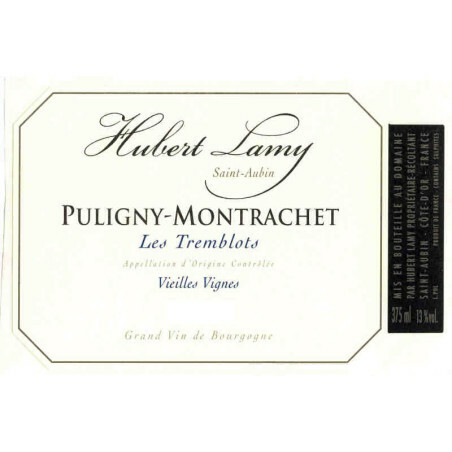 Hubert Lamy Puligny-Montrachet Les Tremblots Vieilles Vignes 2022
