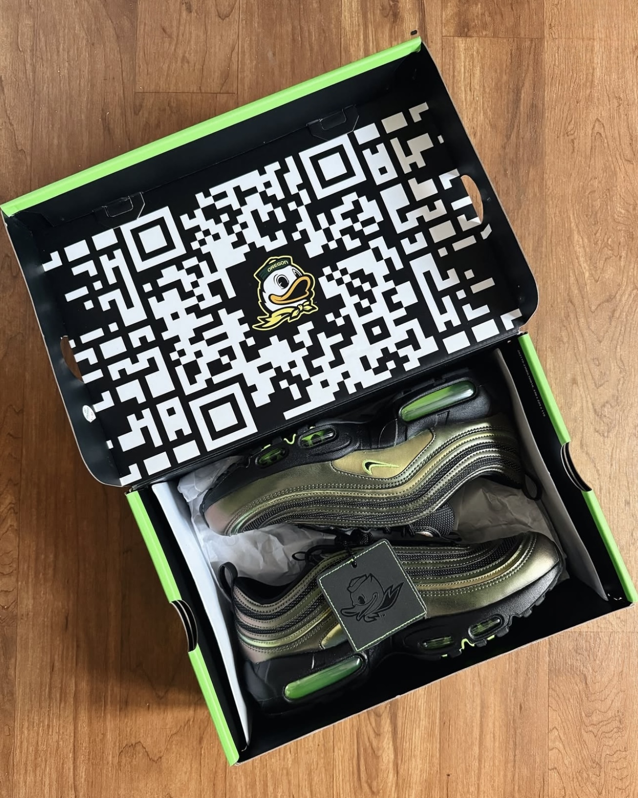 【Focus Store】預購 Division Street x Goducks x Nike Air Max 95/97 "University of Oregon - Storm" PE 混種 鴨子隊