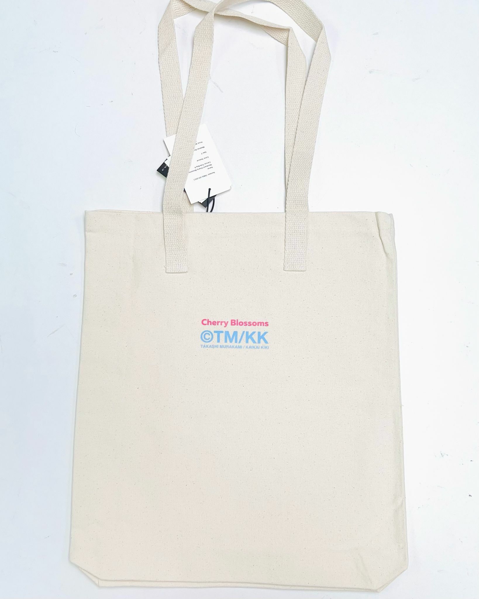 Murakami Cherry Blossoms Canvas Tote Bag A