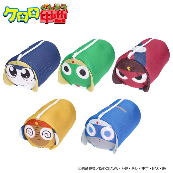 225972 Pbandai 預訂 2025/5月 ケロロ軍曹 洗濯ネット(全5種)