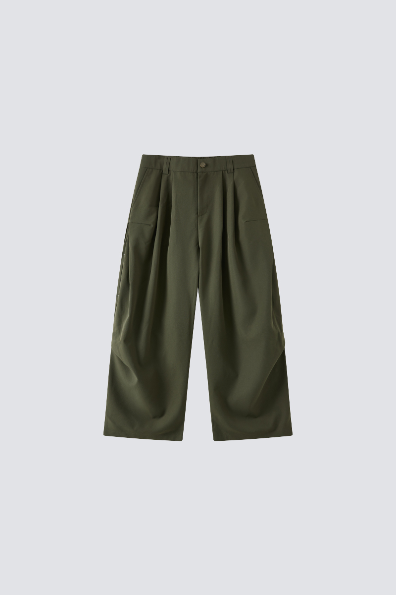 Balloon cut Width Pants