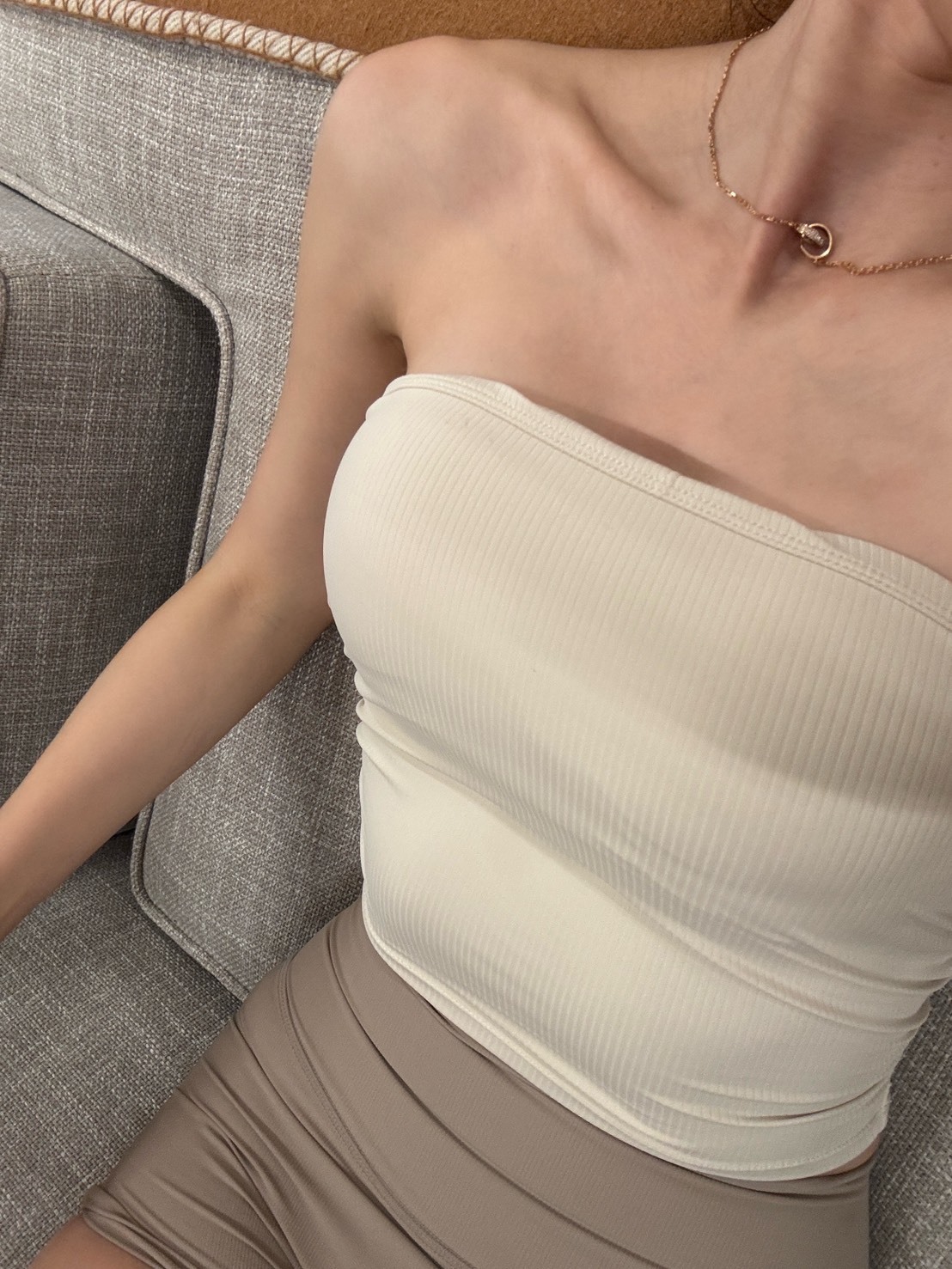 平口健身瑜珈背心(含胸墊)