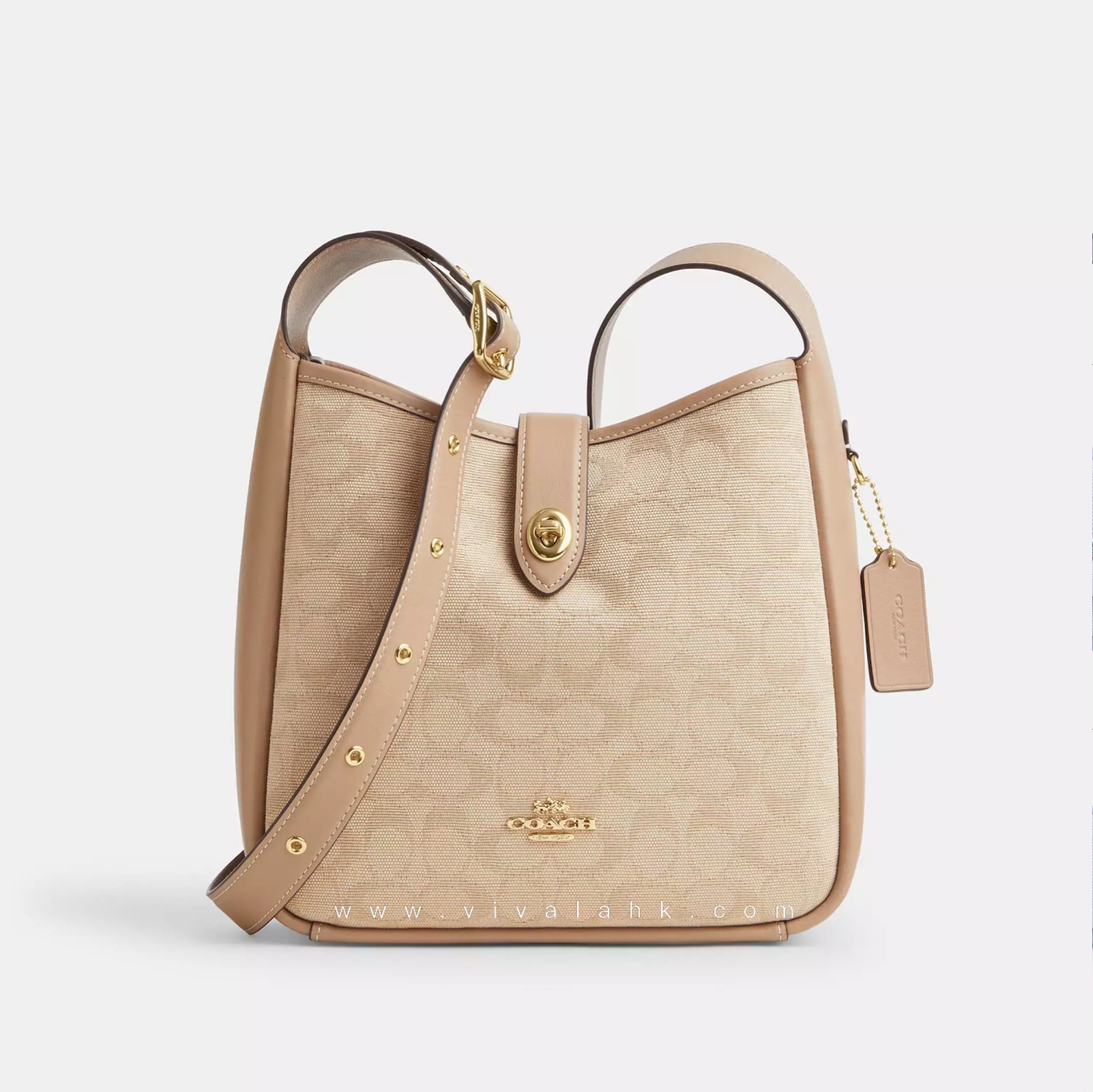 Coach - Hadley 單肩+斜孭袋 (C字暗花) (CAK50)