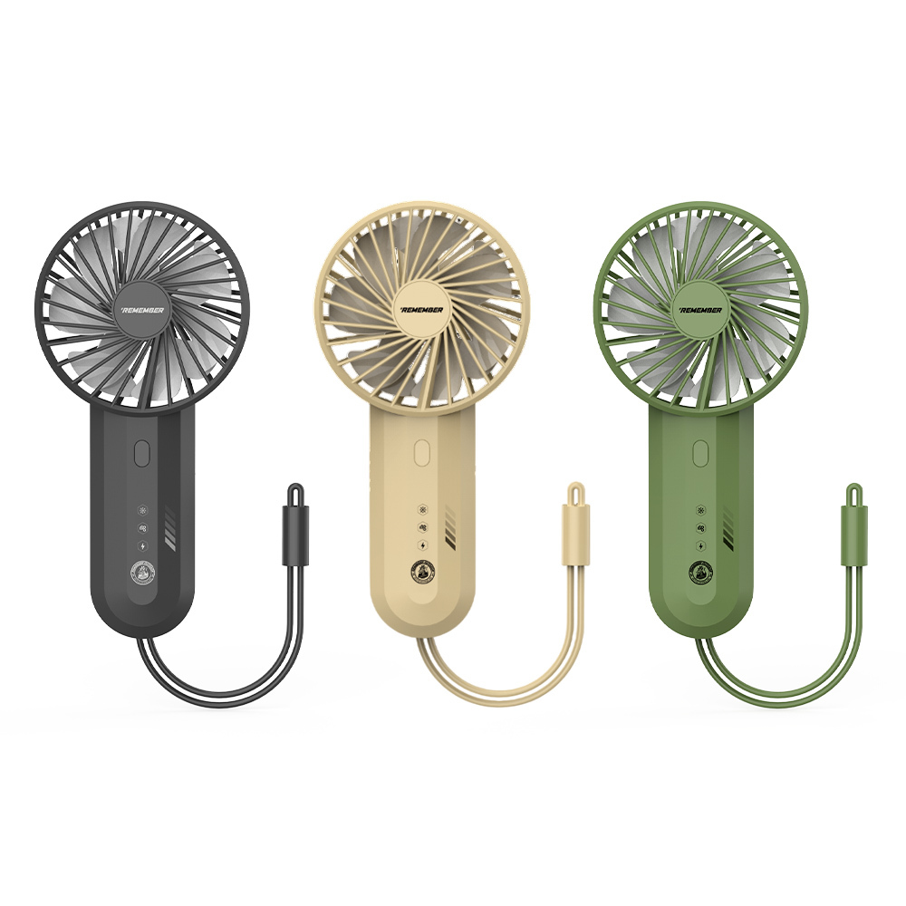 樂活不露 硬漢手持扇