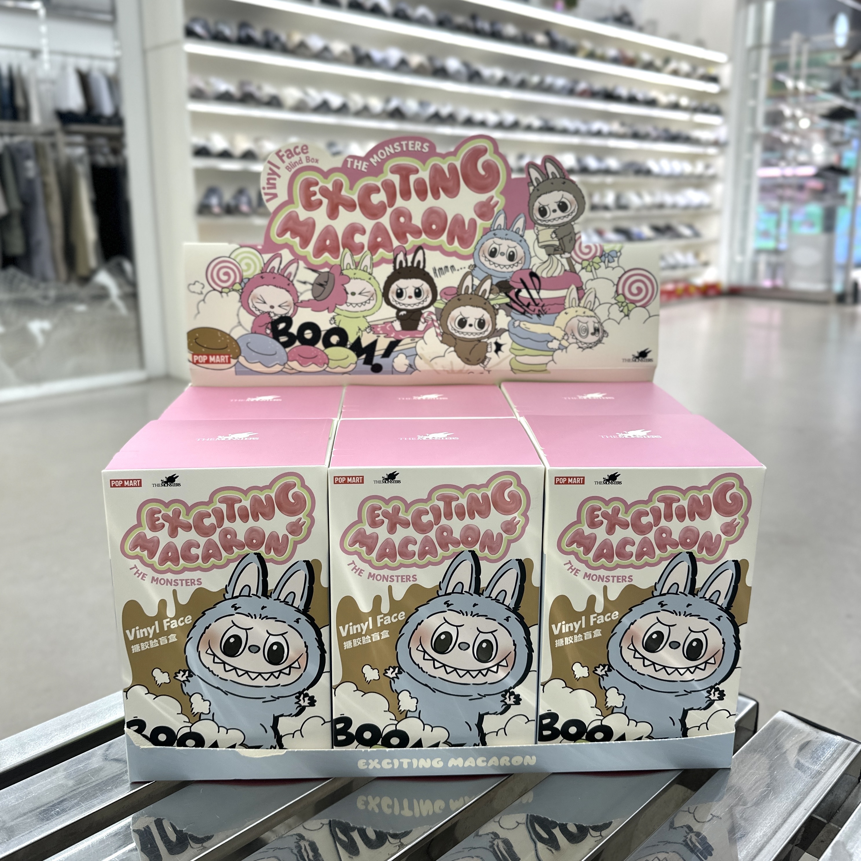 Pop Mart Labubu The Monsters Macarons 心動馬卡龍塘膠臉盲盒