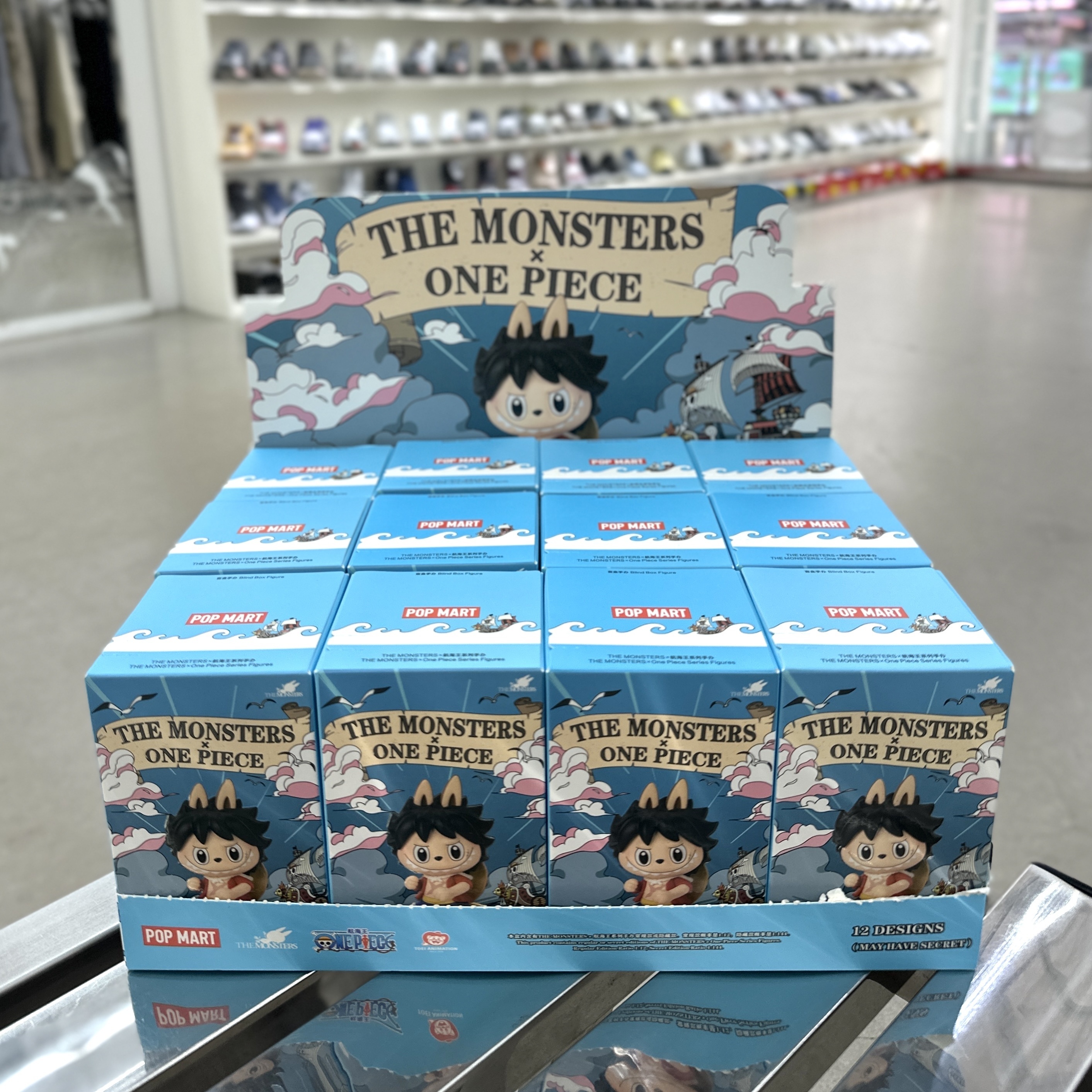 POP MART Labubu The Monster X One Piece 海賊王系列手辦盲盒