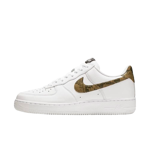 NIKE Air Force 1 low 'Ivory Snake' 蛇紋 男鞋 AO1635-100