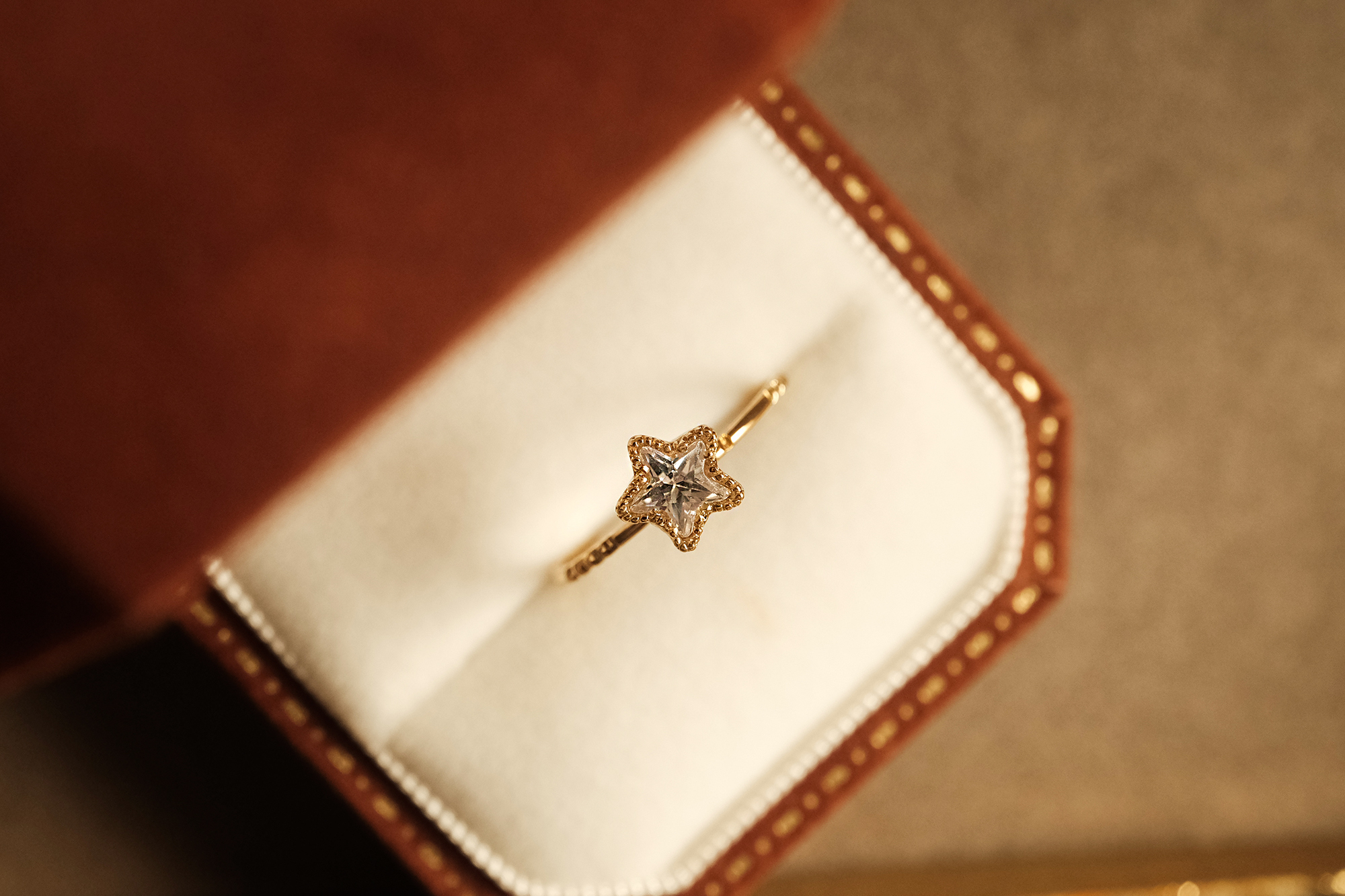 黃銅飾品, 戒指, 飾品, 黃銅, 鋯石,18KGP,鍍18K金,氣質,星星