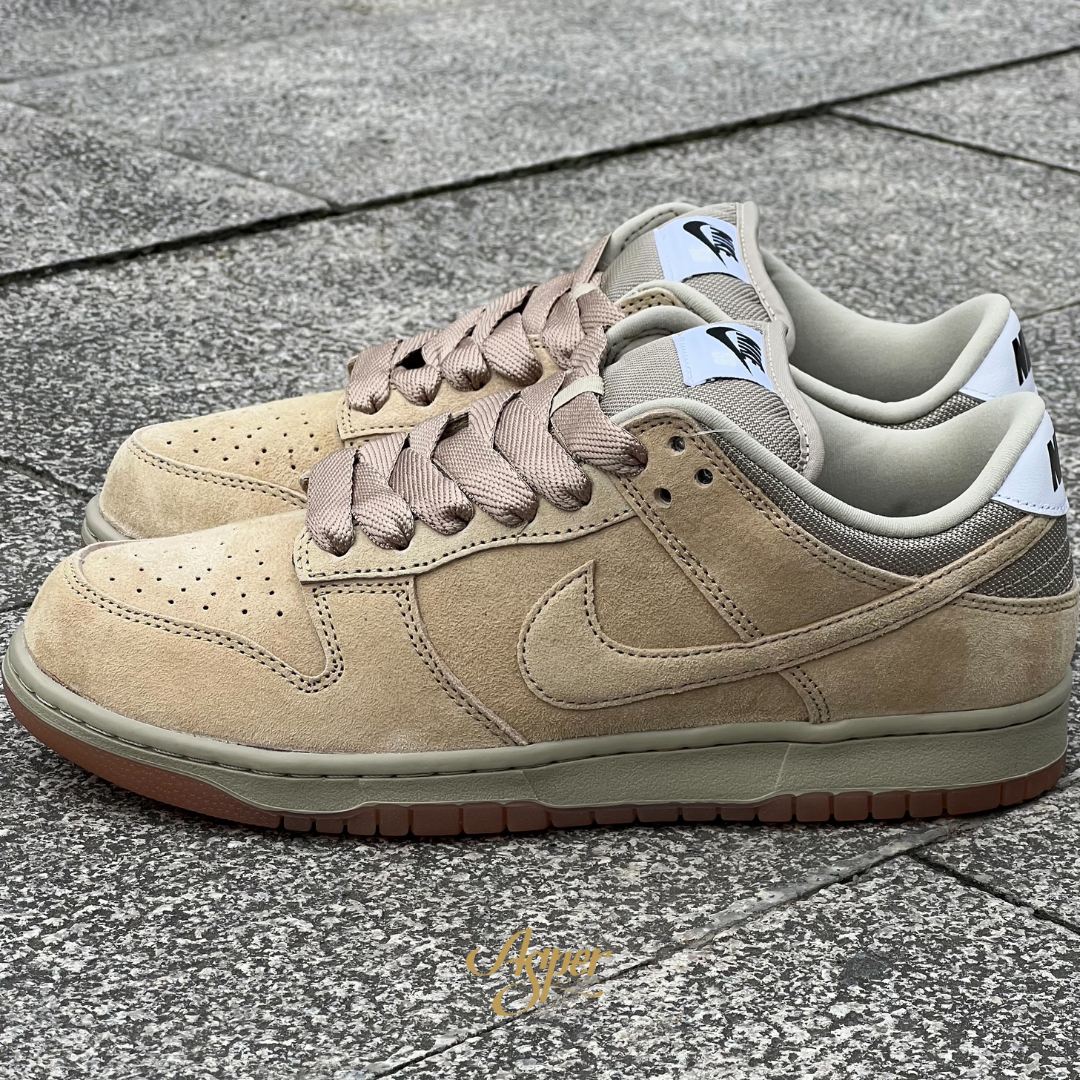 NIKE SB DUNK LOW PRO B 'Parachute Beige' 沙色 麂皮 男鞋 HJ0367-200