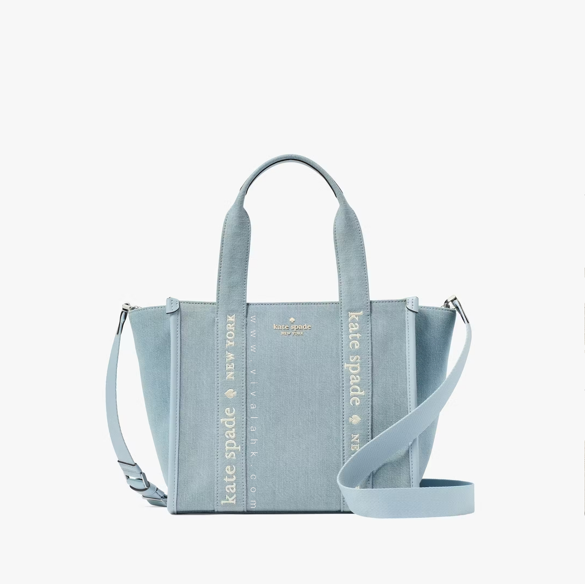 Kate Spade - Kip 牛仔布 Tote (S) (KL065)