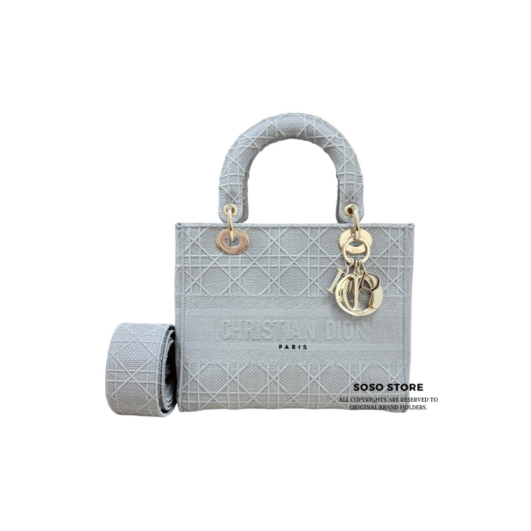 Dior Lady Dior - Grey / Ghw