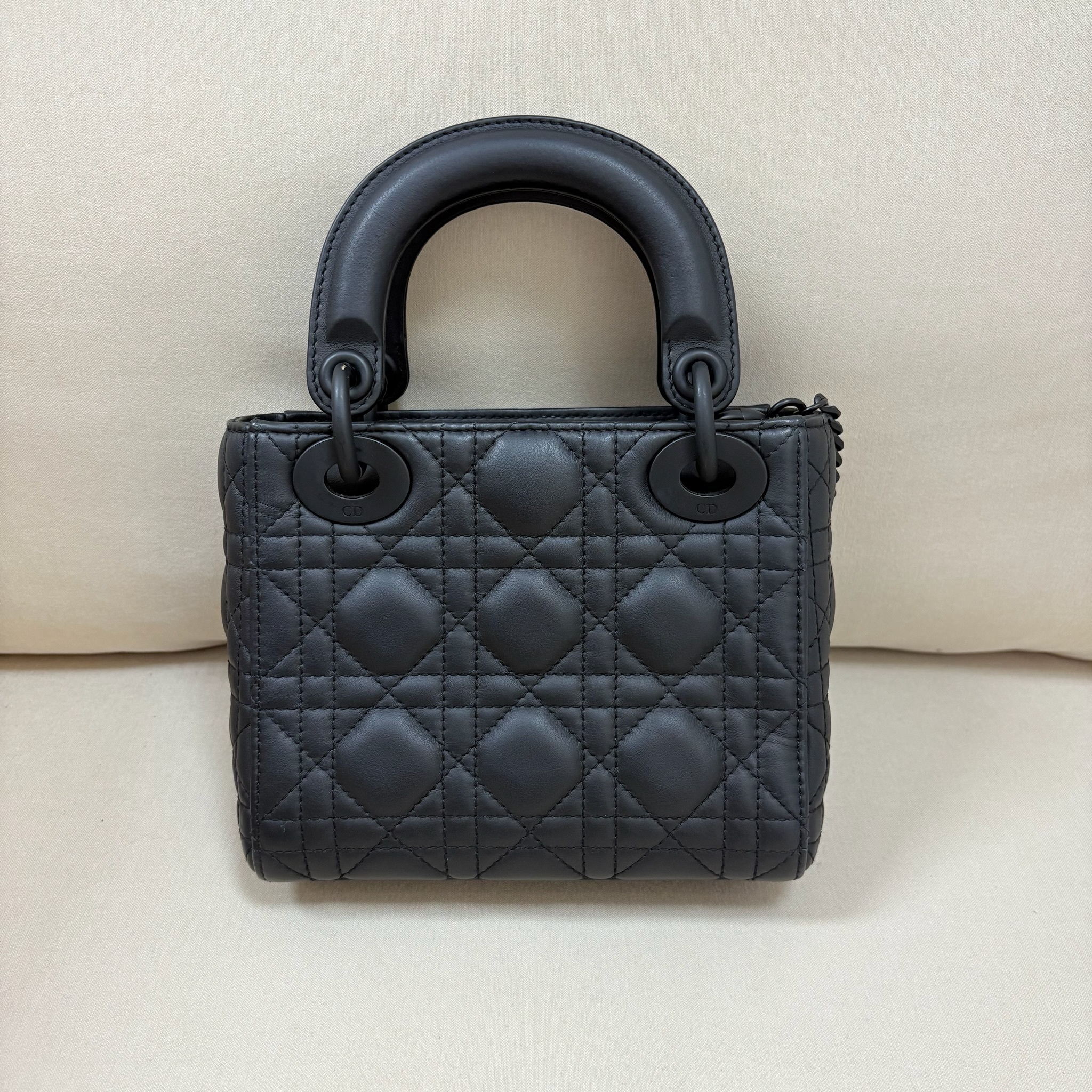 Dior Lady Dior Mini - Black / Bhw
