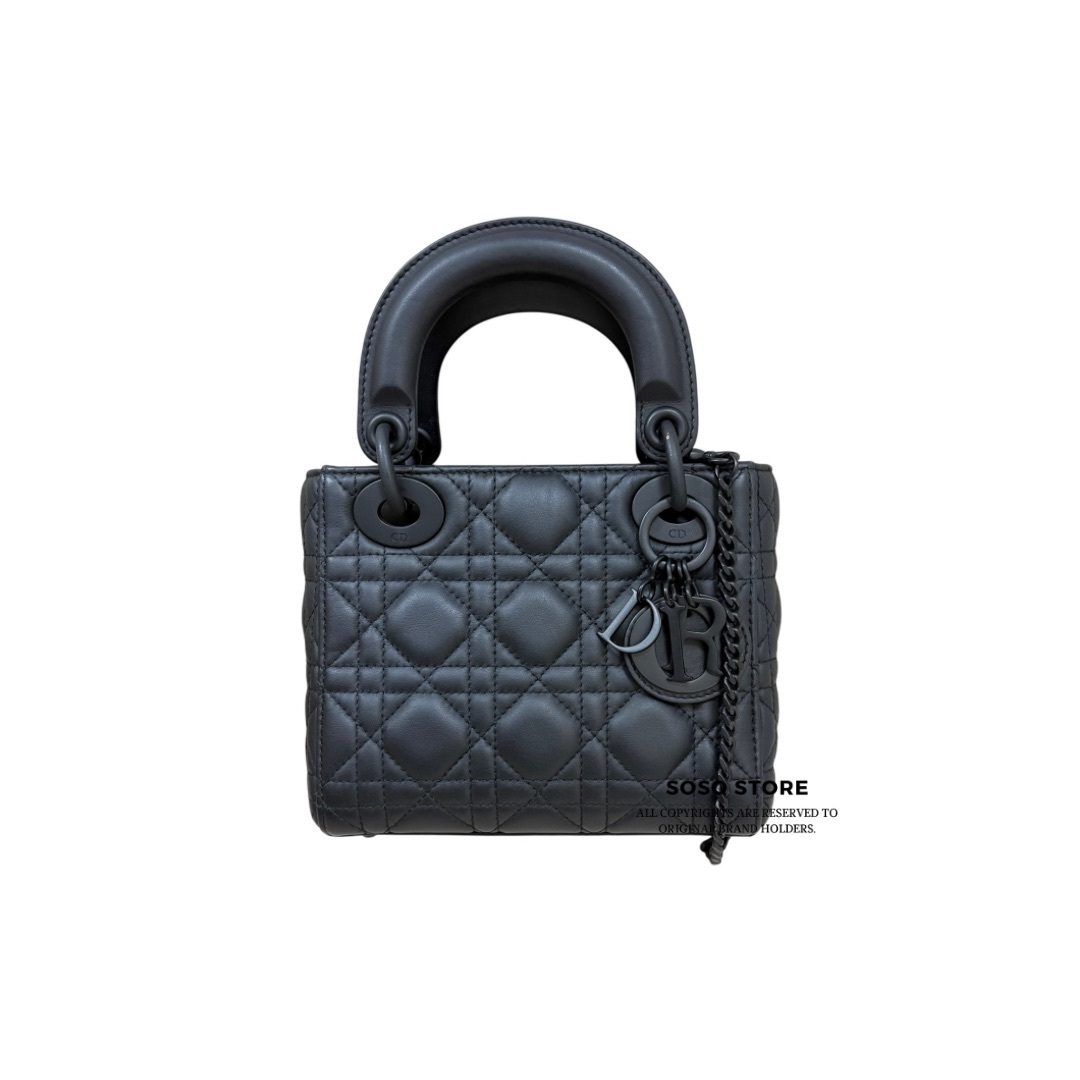 Dior Lady Dior Mini - Black / Bhw
