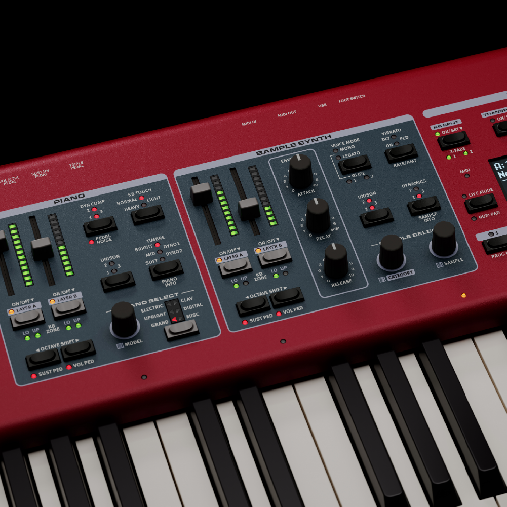 Nord Nord / Piano 6 系列專業數位舞台電鋼琴 ((預購中)Piano 6 73/Piano 6 88) 第 6 張圖片｜三峽鍵盤 / 鋼琴