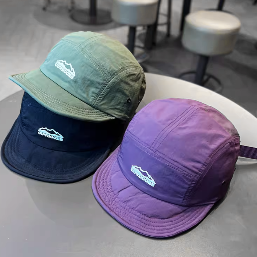 【HTSX41】Outdoor山脈平簷速乾尼龍軟頂帽