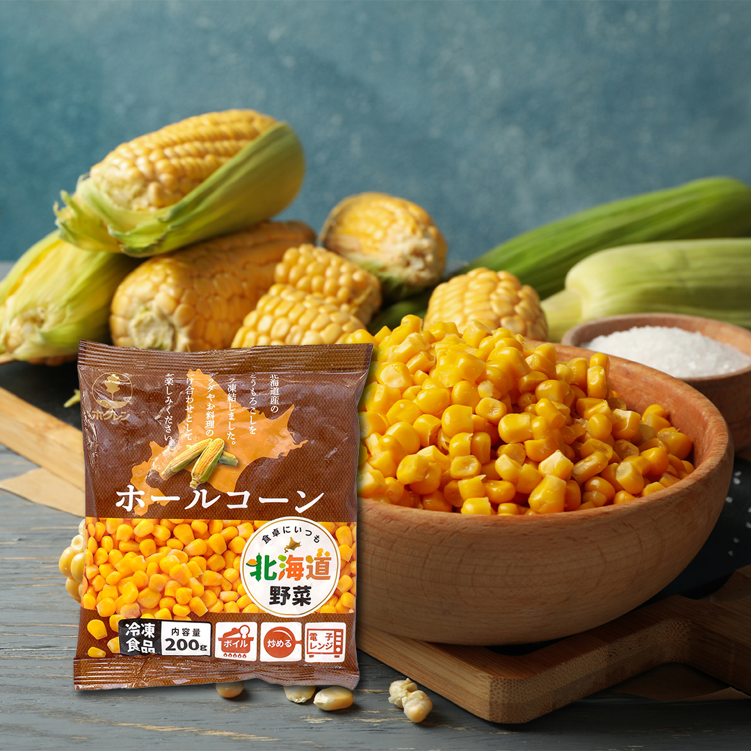 【急凍貨】日本北海道粒粒粟米 200g