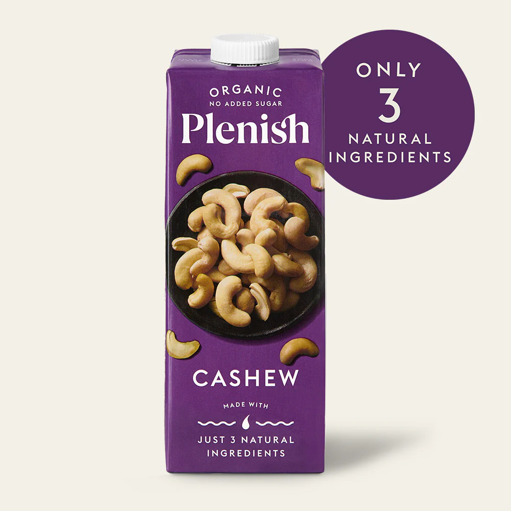 [BBD: 2026/3/29] Plenish - 無添加糖有機腰果奶 (1L) (23002)