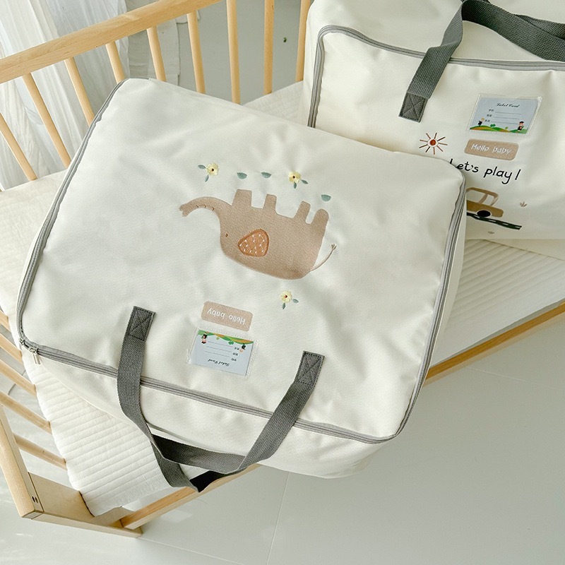 可愛塗鴉棉被收納袋