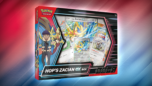 Pokemon TCG - Hop’s Zacian ex Box