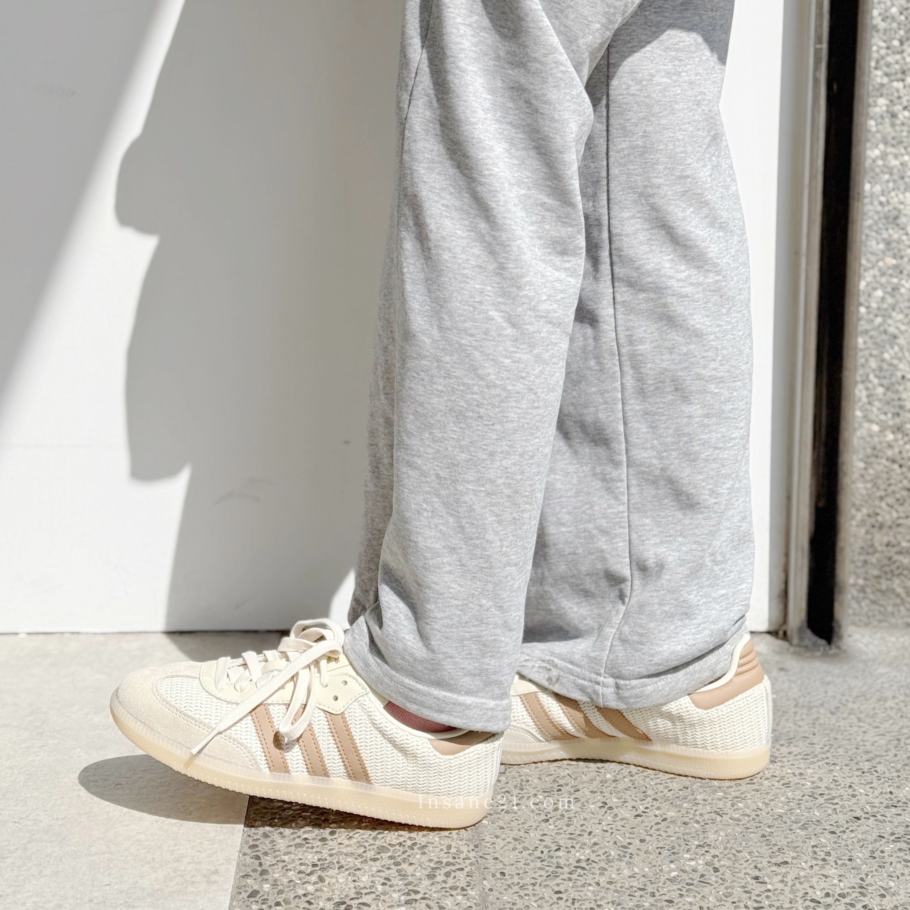 ADIDAS SAMBA OG 榛果拿鐵 編織鞋 華夫格 休閒鞋 奶油色 中性鞋款 JI3185