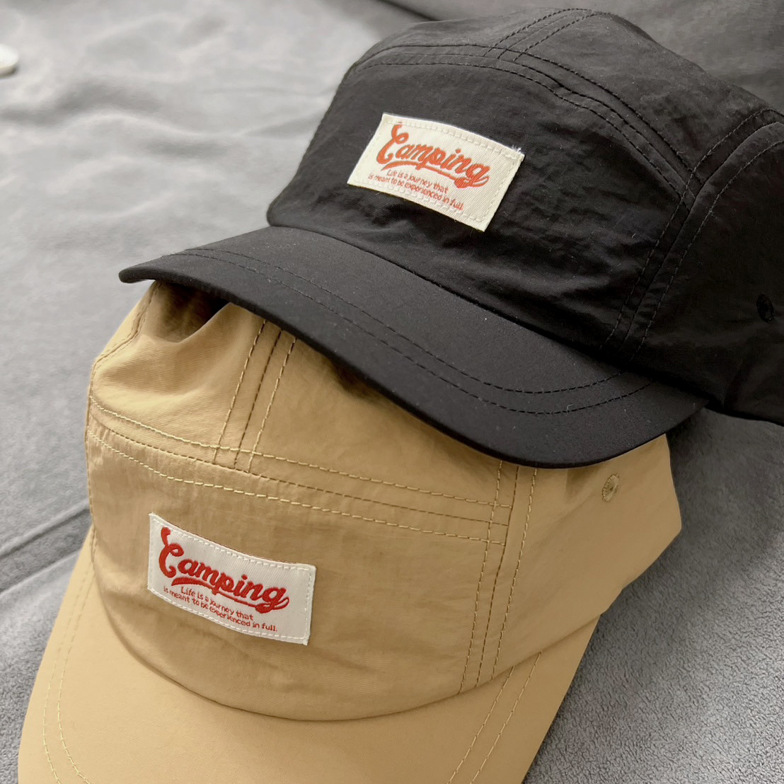 超短簷x速乾|Camping 機能尼龍鴨舌帽【HTSX42】