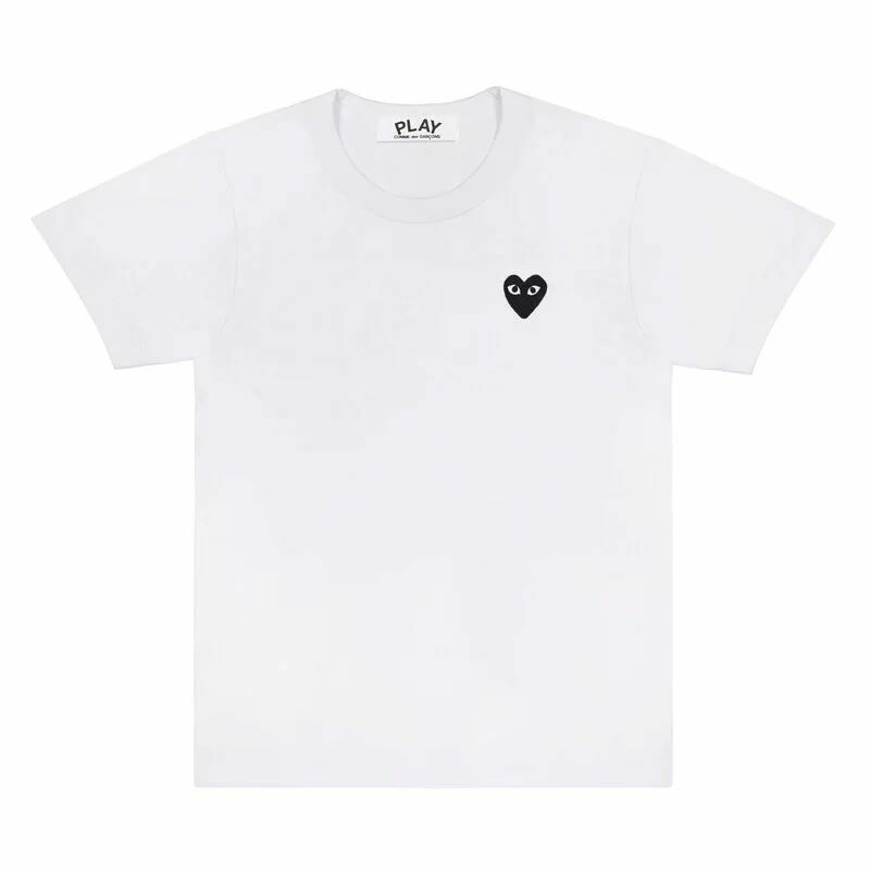 CDG PLAY   白色底細黑心 女裝 L size (日本製)