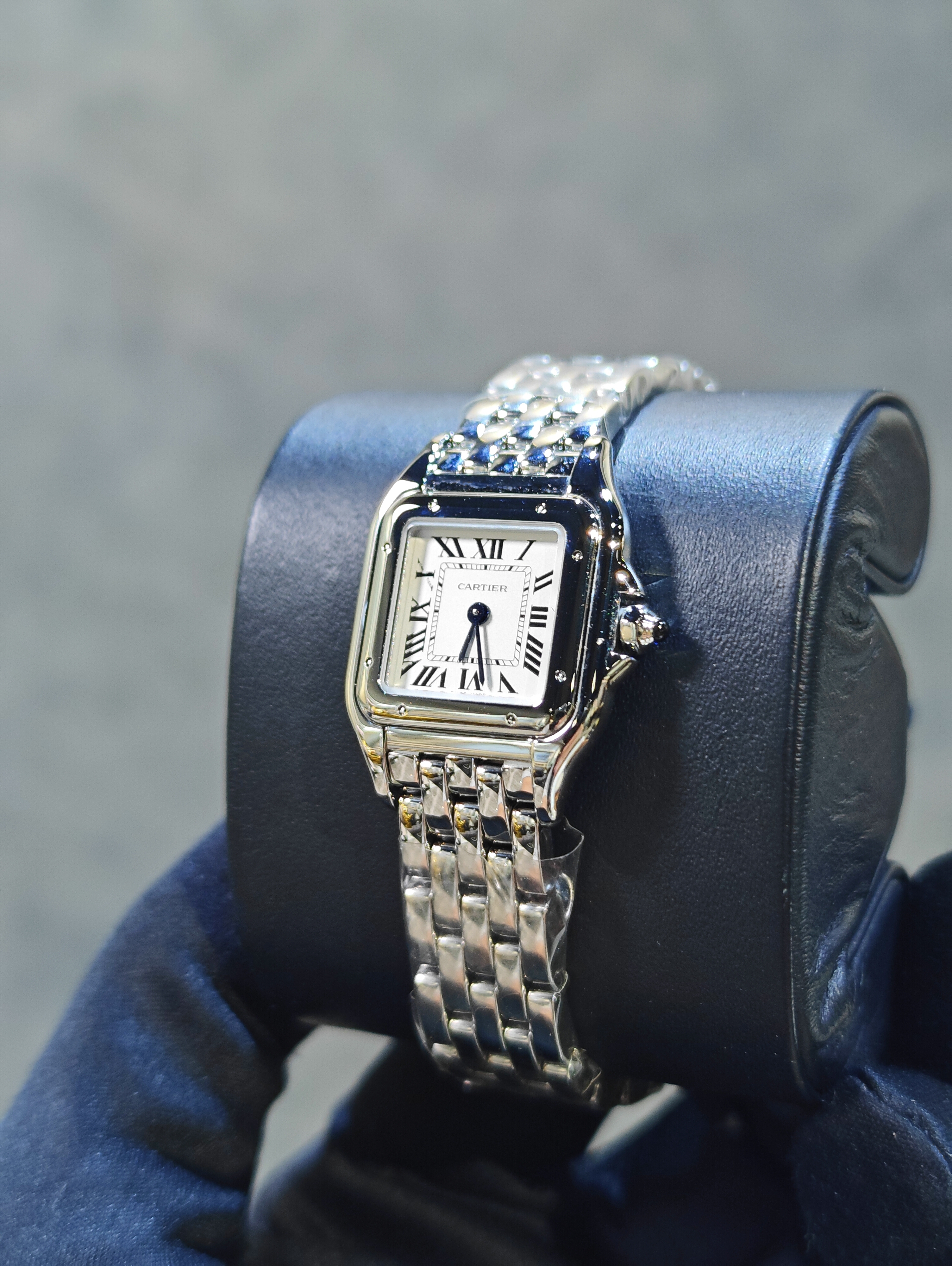 BRAND NEW CARTIER WSPN0013 WHITE DIAL SMALL PANTHERE DE CARTIER 30 MM