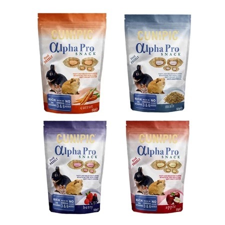 西班牙CUNIPIC 小動物化毛餡餅50g