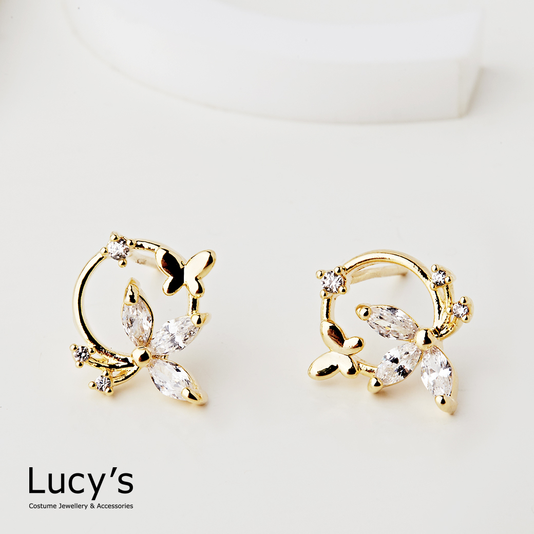 祕密花園 耳環 (三色) (121435/121436/121437)