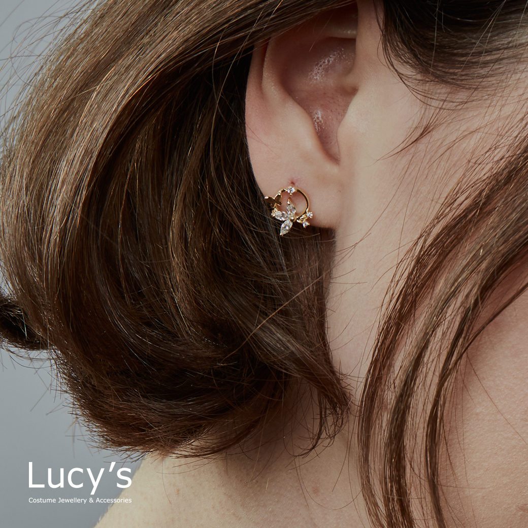 祕密花園 耳環 (三色) (121435/121436/121437)