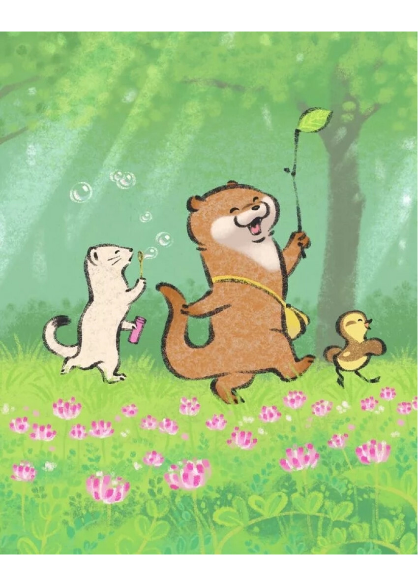 小玩笑小水獺繪本 美好的一日