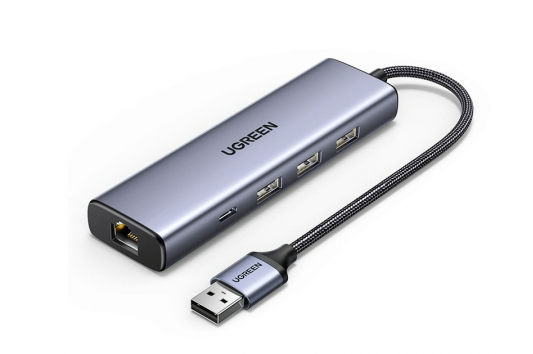 Ugreen 5合1 USB-C 10Gbps 集線器_CM512-45320