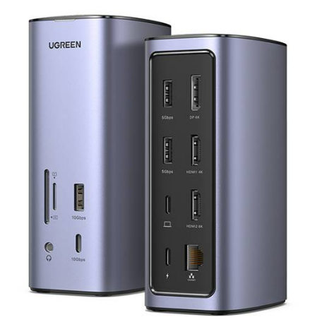 Ugreen Revodok Pro 12合1 8K 四屏顯示 Docking Station_CM555-90325