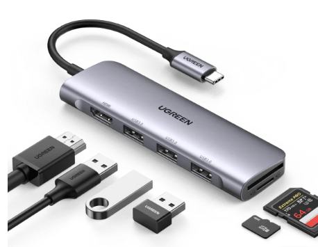 Ugreen5合1 USB-C集線器_CM511-15596