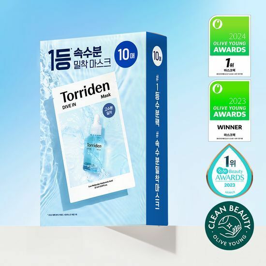現貨 韓國 Torriden DIVE-IN 5D 微分子玻尿酸補水面膜(#920K1)