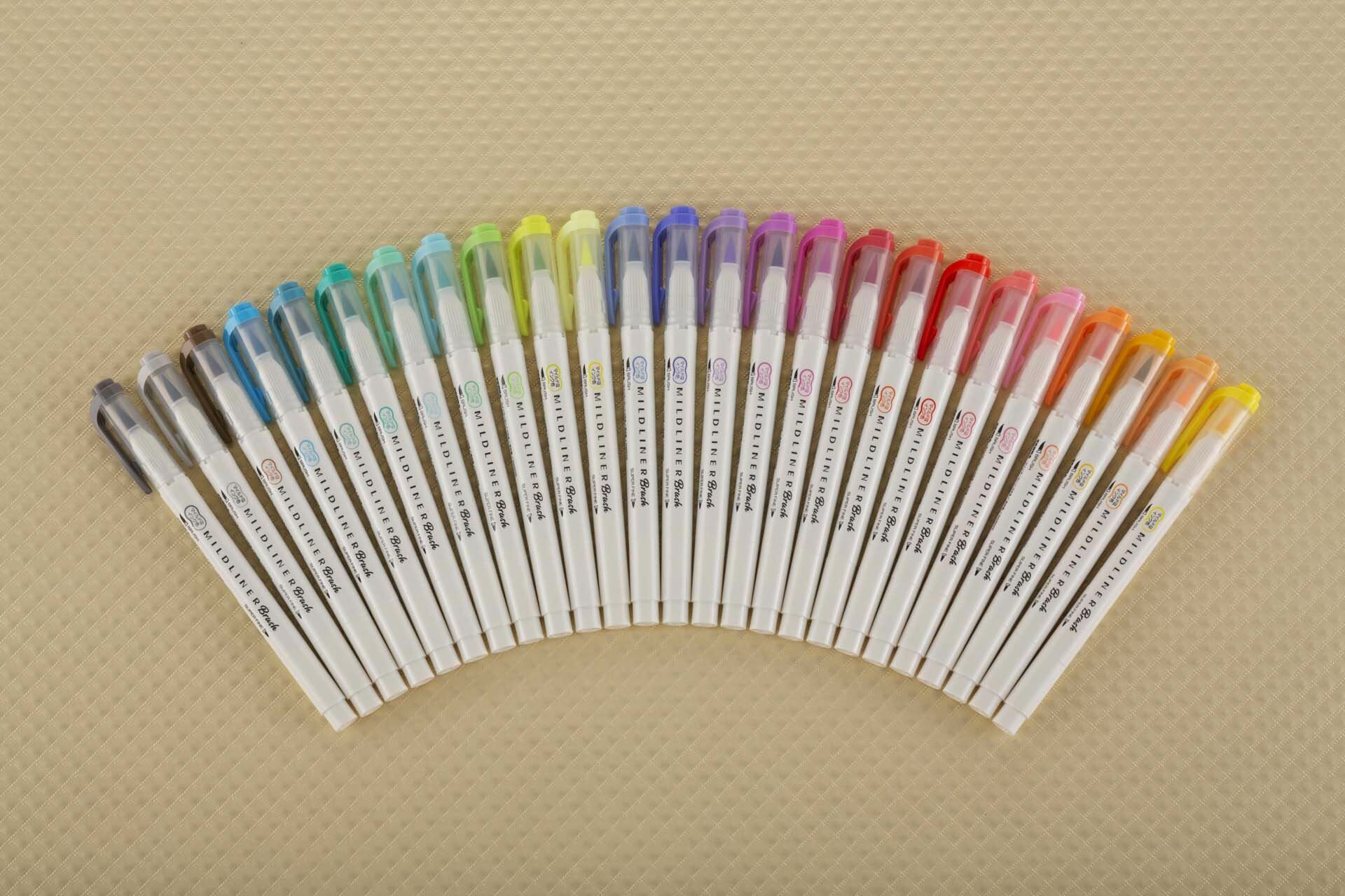 ZEBRA MildLinder brush軟毛雙頭螢光筆