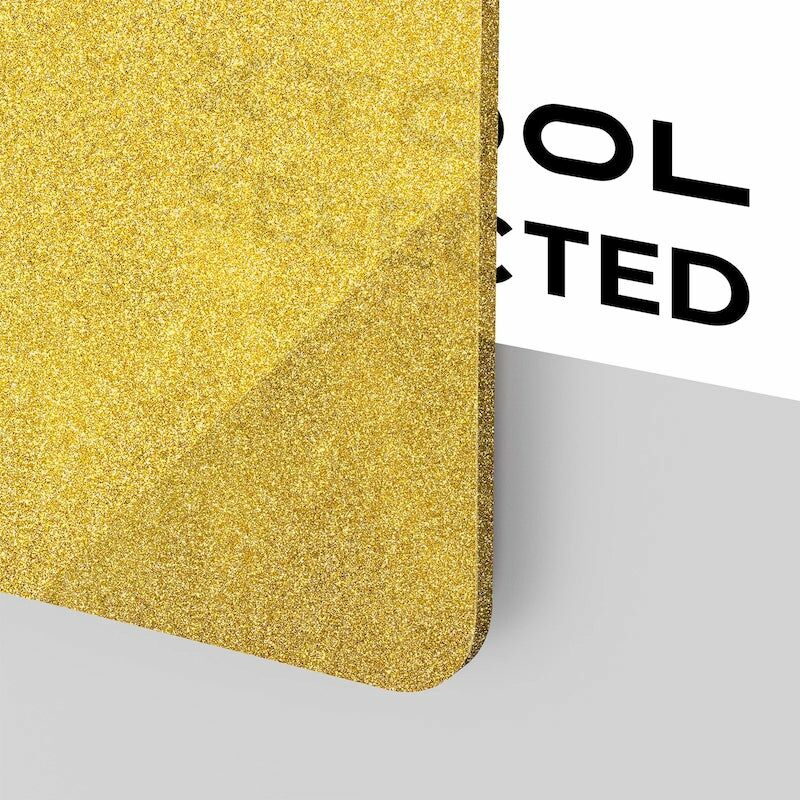 DTSL_Makeblock xTool 3mm Gold Glitter Acrylic_Thickness
