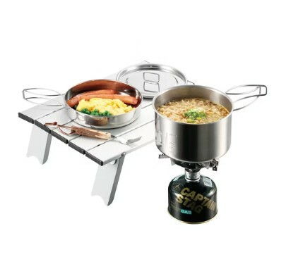 CAPTAIN STAG-鹿牌 日製燕三條不鏽鋼麵鍋2L