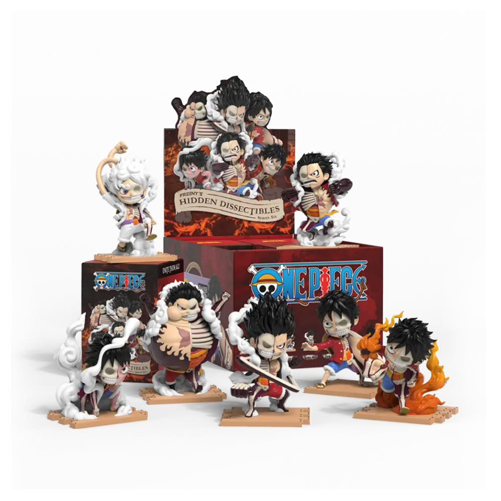 MIGHTY JAXX Freeny’s Hidden Dissectibles: 海賊王 One Piece (Luffy’s Gears Edition)
