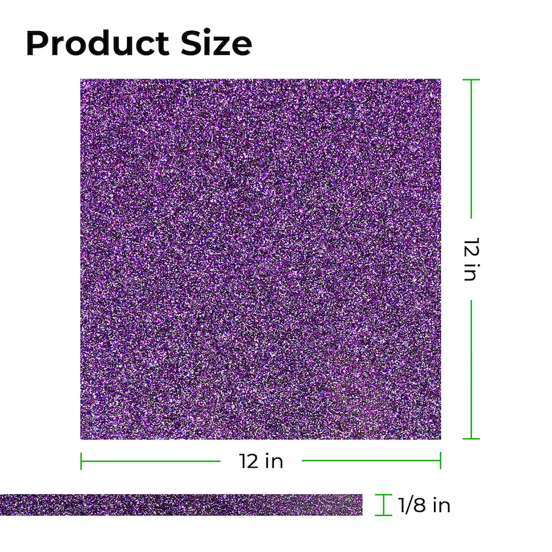 DTSL_Makeblock xTool 3mm Purple Glitter Acrylic_Size