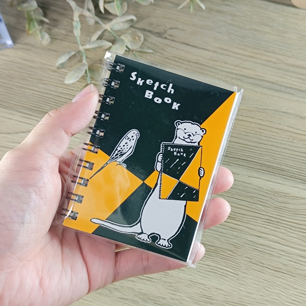 日本Maruman．Sketch Book  迷你圖案素描本 SMINI1SB-24