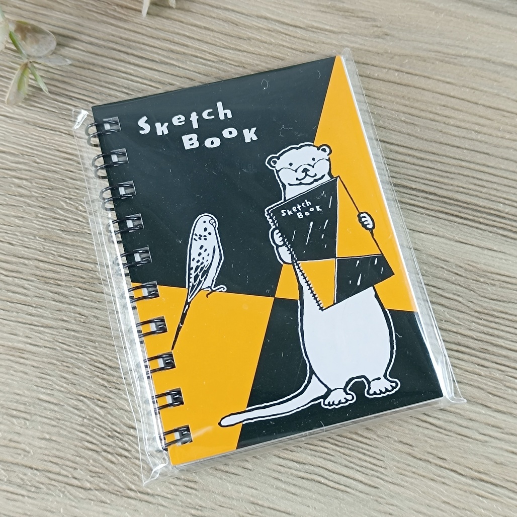 日本Maruman．Sketch Book  迷你圖案素描本 SMINI1SB-24