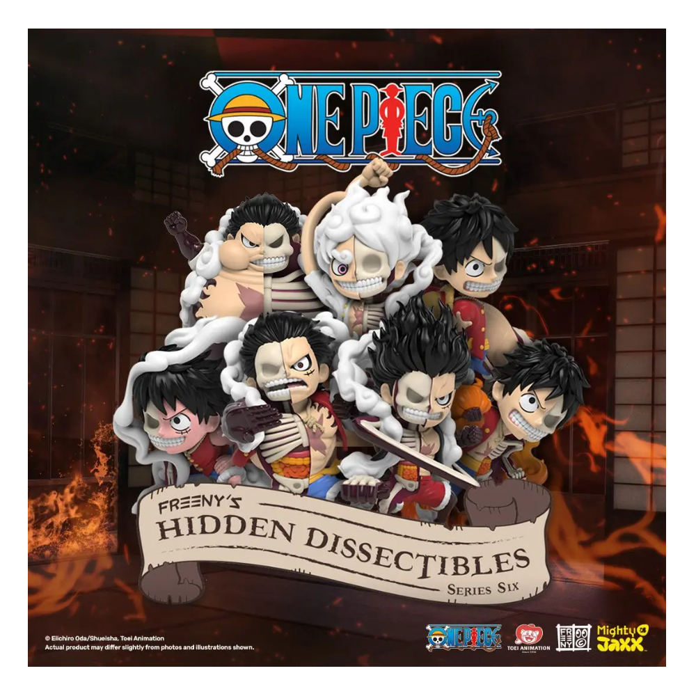 MIGHTY JAXX Freeny’s Hidden Dissectibles: 海賊王 One Piece (Luffy’s Gears Edition)